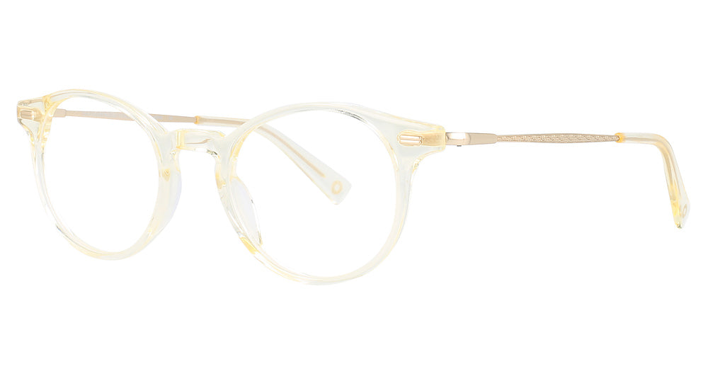 Franklin  Matte Gold w/Antique Crystal