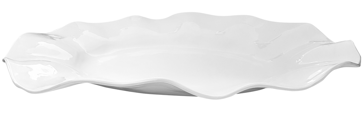 21 Large Wavy Oval Platter